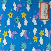printed flannel fabric for baby blanket/diaper