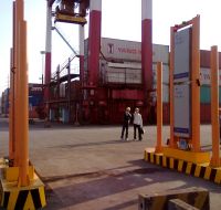 Port Gates Steel Plants Boarders Gamma Radiation Detector Portal Monitor for passing by containers