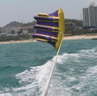 Customized inflatable PVC pontoons Banana Boat Flying Fish for sale