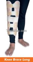 knee cap{padded and hinged} knee brace {lng and short}