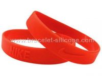 Starling Silicone- Embossed Silicone Wristband, Embossed Silicone Bracelets