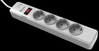 4/5/6 Germany sockets power board, power strip with single switch