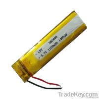3.7v 1100mah li-ion polymer battery pack 562690 for GPS