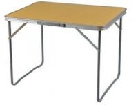 Aluminum Folding picnic camping table with MDF top