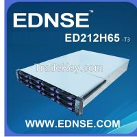 2014 ED212H65-T3 2U 12 hdd bays SERVER CHASSIS with length extendable data case