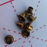 China Antique Brass Eyelet Manufacturer 8mm*6mm*4mm