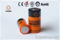 non-rechargeable 3.6V ER34615M lithium battery D size for meters/rfid
