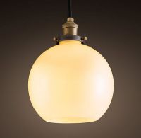 Manufacturer's Round Glass Lamp Shade modern glass pendant lamp