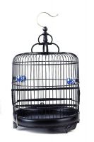 Vintage Chinese Bamboo Bird Cage for Home Decoration