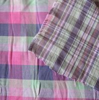 Yarn dyed double layer cotton gauze fabric