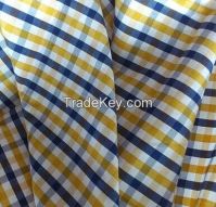 Solid dyed or white yarn dyed fabric for shirting fabric