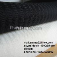 100% Cotton and polyester Herringbone dyed Fabric