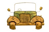 Jeep face wall decor