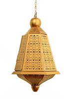 Brass hanging lamp attaractive bright light