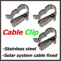 stainless steel solar system cable wire clip