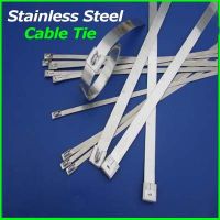 2.45mm*200mm STAINLESS STEEL WIRE ZIP CABLE TIES WRAP
