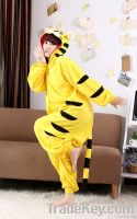 lovely yellow tiger christmas onesie popular funny for girls