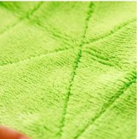 Dual Face Microfiber Wiper Cleaning Cloth/kitchen Towel Super Absorbant
