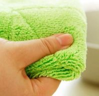Dual Face Microfiber Wiper Cleaning Cloth/kitchen Towel Super Absorbant