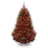 Natural Fraser Med.Fir Hinged Tree with 1000 Multi Lts