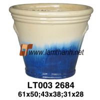 Vietnam Ceramic Glazed Garden Pot