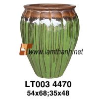 Vietnam Pottery Outdoor Glazed Pot