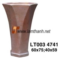 Burnt Pottery Ceramic Outdoor Vase