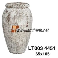 Old Style Pottery Garden Vase