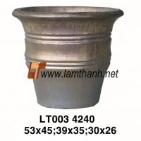 Outdoor Vietnam Glazed Bronze Pot