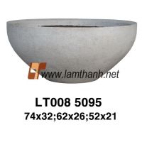 Gray Blast Decorative Bowl