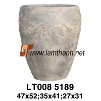 Vietnam Ceramic Poly Rock Vase
