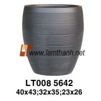 Vietnam Stone Poly Plant Pot