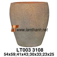 Stone Ceramic Garden Jar
