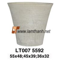 Cement Fiber Flower Vase