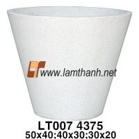 Vietnam Pottery Fiber Terrazzo Pot