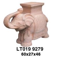 Elephant Clay Garden Ornament
