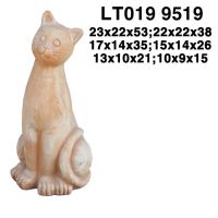 Cat Clay Garden Ornament