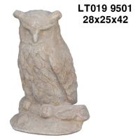 Owl Clay Garden Ornament