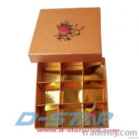 Professional chocolate paper gift box base and lid manufacturer in Chi