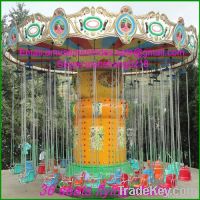 High quality amusement equipment manufacture swing flying chairs