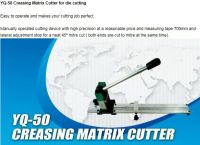 creasing matrix cutter