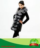 Fashion New Style Pretty Real Fox Fur Women Coat
