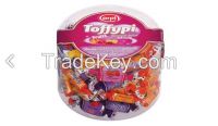 Toffypi soft candy orange, cherry, lemon, strawberry P.jar