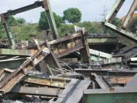 HMS 1 and 2, Metal Scraps and Timber Logs for sale