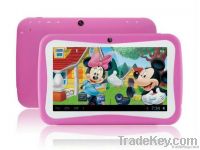 7 inch RK3026 Dual Core Kids Tablet with dual camera for students