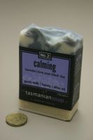 Handmade Soap: LAVENDER, CLARY SAGE, Fresh Tasmanian Goats Milk, Honey, Olive Oil