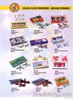 Fireworks Ground Spinners