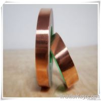 EMI shielding single conductor copper foil tape