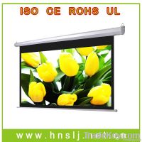 48"-300" electric projector screen