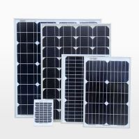 High efficiency solar panel with frame
